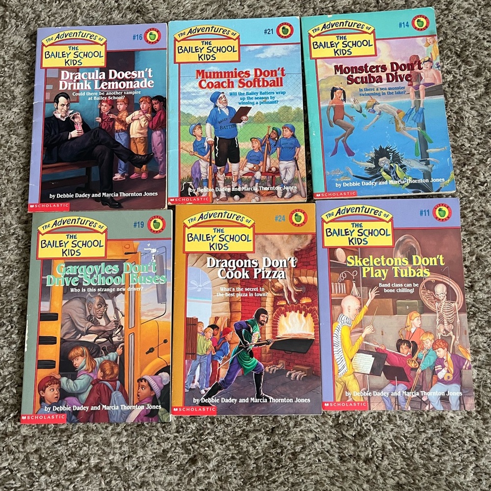 Y2K  Bailey School Kids Book Set - 6 books